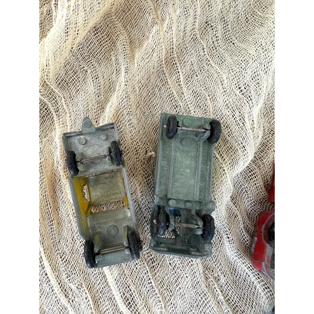 1960's TootsieToy diecast truck lot vintage metal lot of 5‎ | shuttle pumper